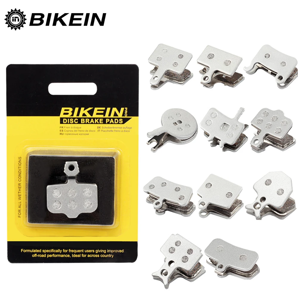 Сверхлегкие алюминиевые тормозные колодки BIKEIN 4 пары для горного велосипеда