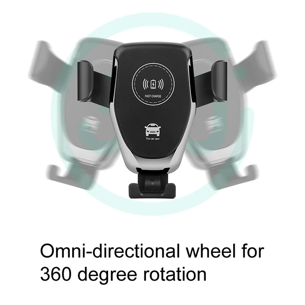 10 Вт Qi автомобильное беспроводное зарядное устройство Быстрая зарядка автоматический зажим-держатель для huawei iPhone 8 XR 11 Pro Max samsung S9 S10 Xiaomi Mix