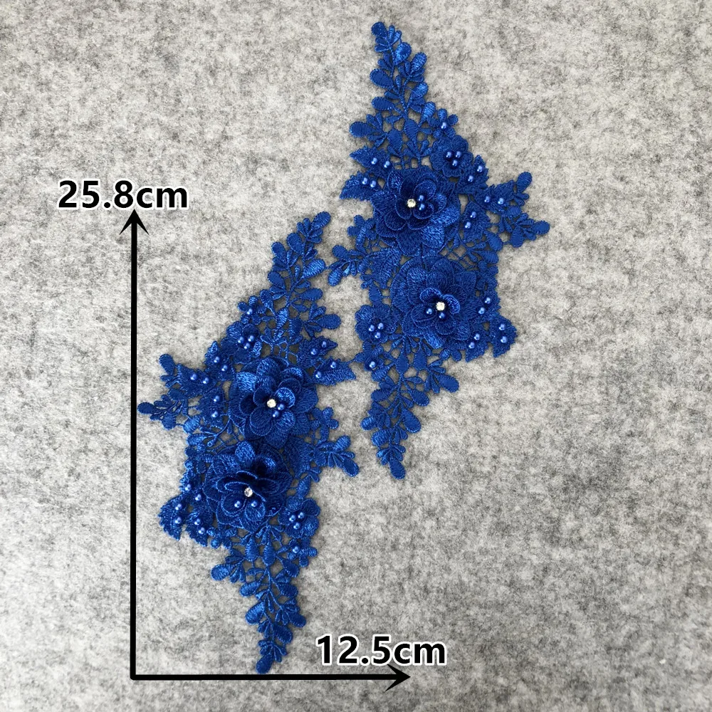 Lace Accessories Flower Hollow ABS pearl 3D Rhinestone Lace Dress Craft Material Sewing Embroidery Application lace fabric,lace ribbon,lace garment accessories,lace sewing supplies,lace decoration,lace accessories,lace sewing accessories
