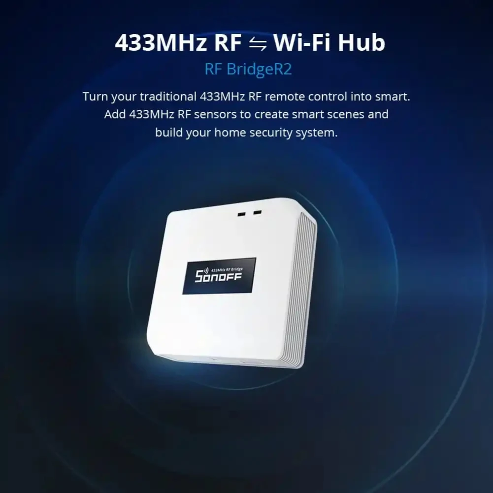 Sonoff rf Bridger2 Wifi 433 Mhz Controlador sem Fio Ewelink App Controle Remoto Inteligente Casa Trabalho de Automação para Alexa Google Casa - Image 4