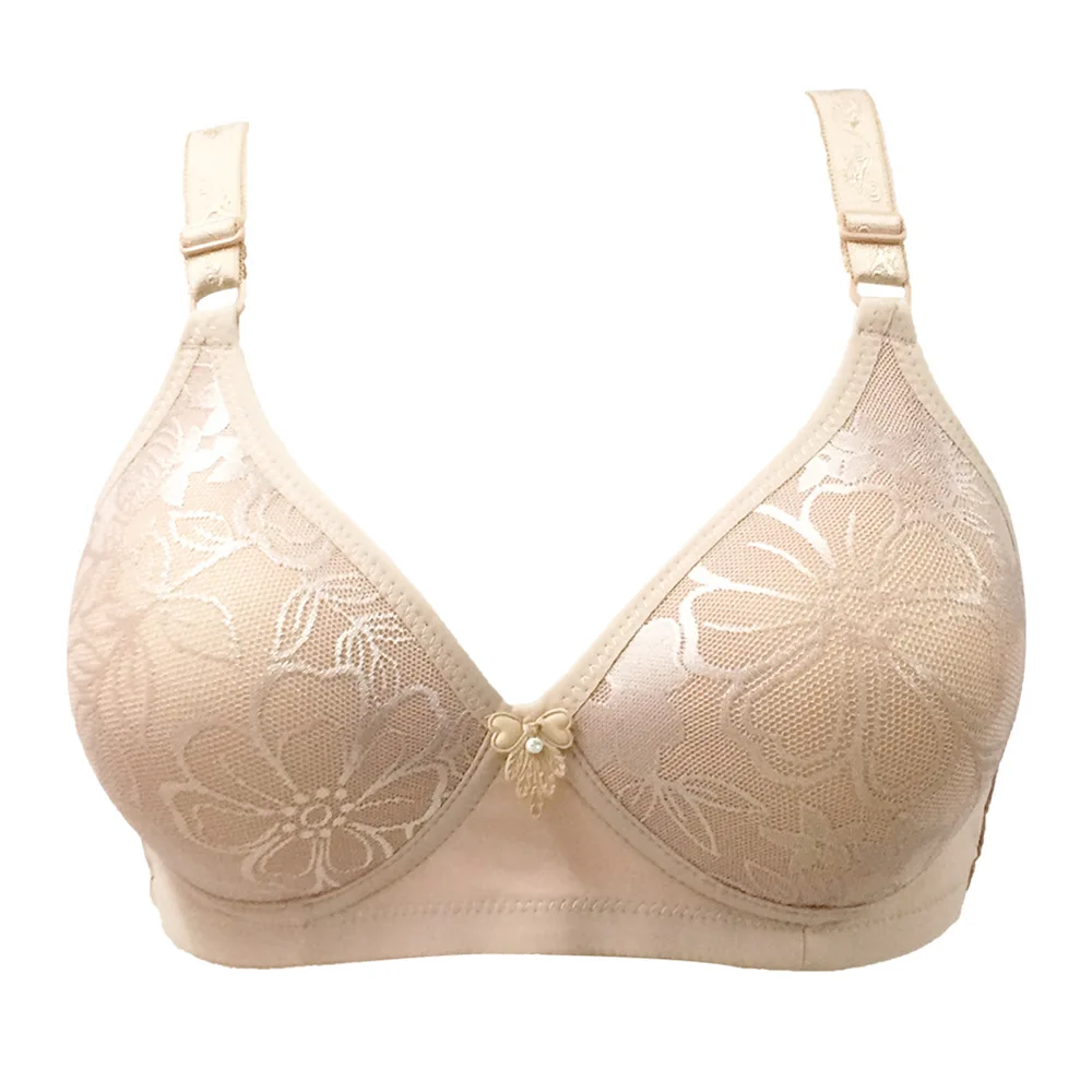 Dark Apricot Luckymily, 7 цветов, плюс размер, 36-44, BC чашечки, женские бюстгальтеры, пуш-ап, бюстгальтер, нижнее белье, беспроводной бюстгальтер, Дамское сексуальное нижнее белье без косточек - Цвет: Dark Apricot