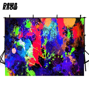 

DAWNKNOW Colorful Graffiti Photography Background Photocall Cartoon Kids Party Backdrop Children Photo Studio Customize lv1048