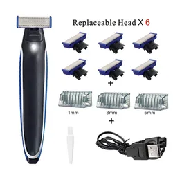 Oneblade Shaver Barbeador Eletrico The Eletrico Razor Shaver Head Trimer Machine Trimmer For The Beard Shaver Barbeador