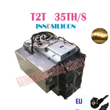 Innosilicon новейший Asic BTC BCH Miner T2T 35TH/S с PSU лучше, чем S9 S11 T15 S15 S17 S17 Pro Z11 WhatsMiner M3 M10 M20S