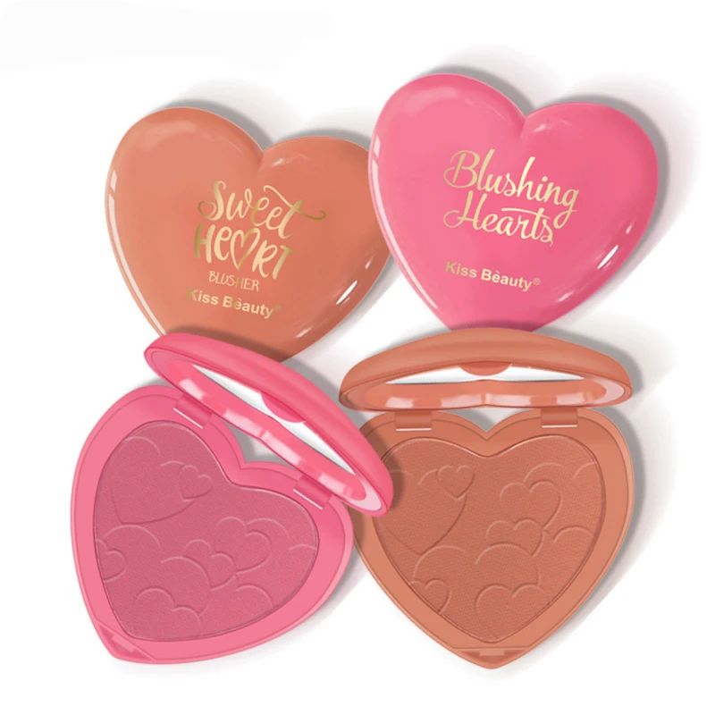 

Love blush to enhance the color of the rouge face brightening color red smooth blush naturally brighten the skin rouge