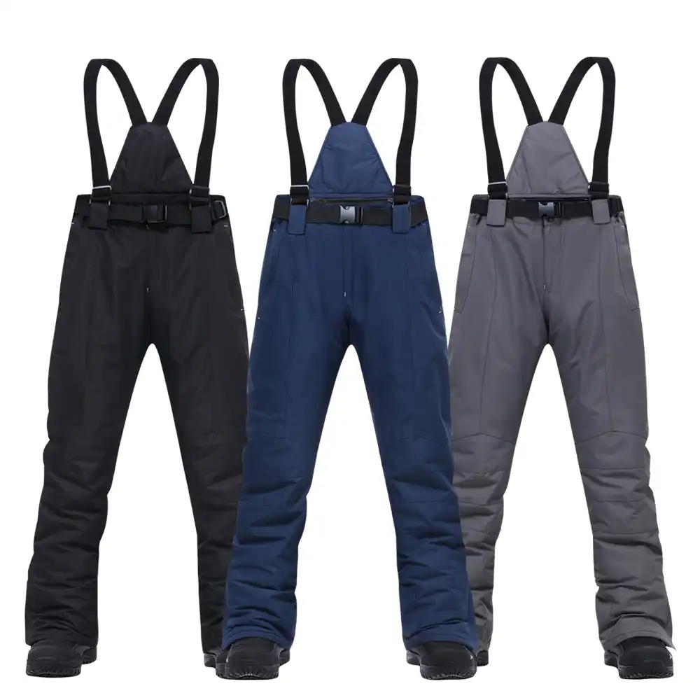 Ski pants suspenders mens Clearance