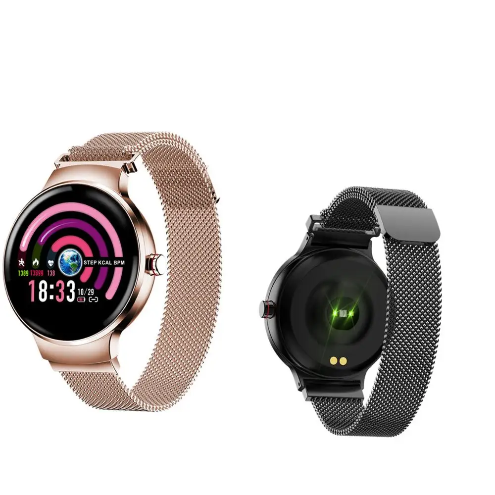 

H5 Women's Bluetooth Watch Fitness Tracker Color Touch Screen IP67 Waterproof Heart Rate Activity Period Tracking Smart Bracelet