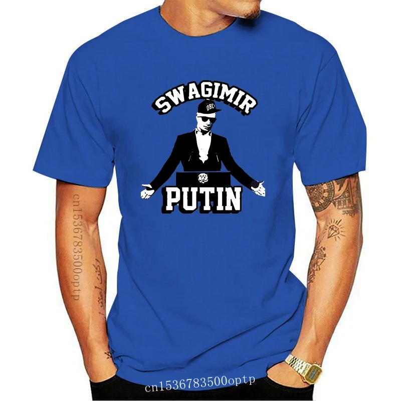 New Swagimir Putin T-Shirt Fun Russia USA Jong War ak47 Demo anti-Russia |