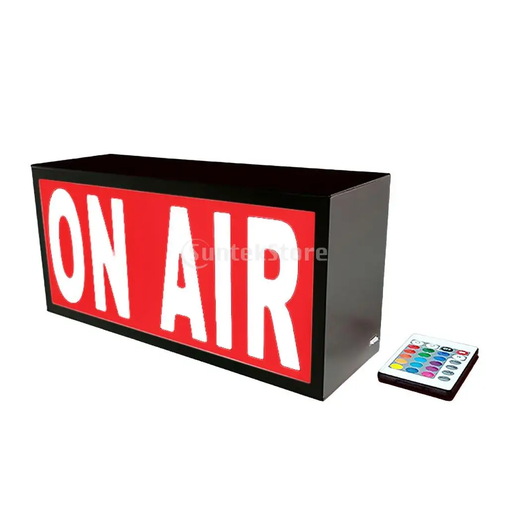 オンエアネオンサインワイヤレス LED 照明調光機能付き録音サイン