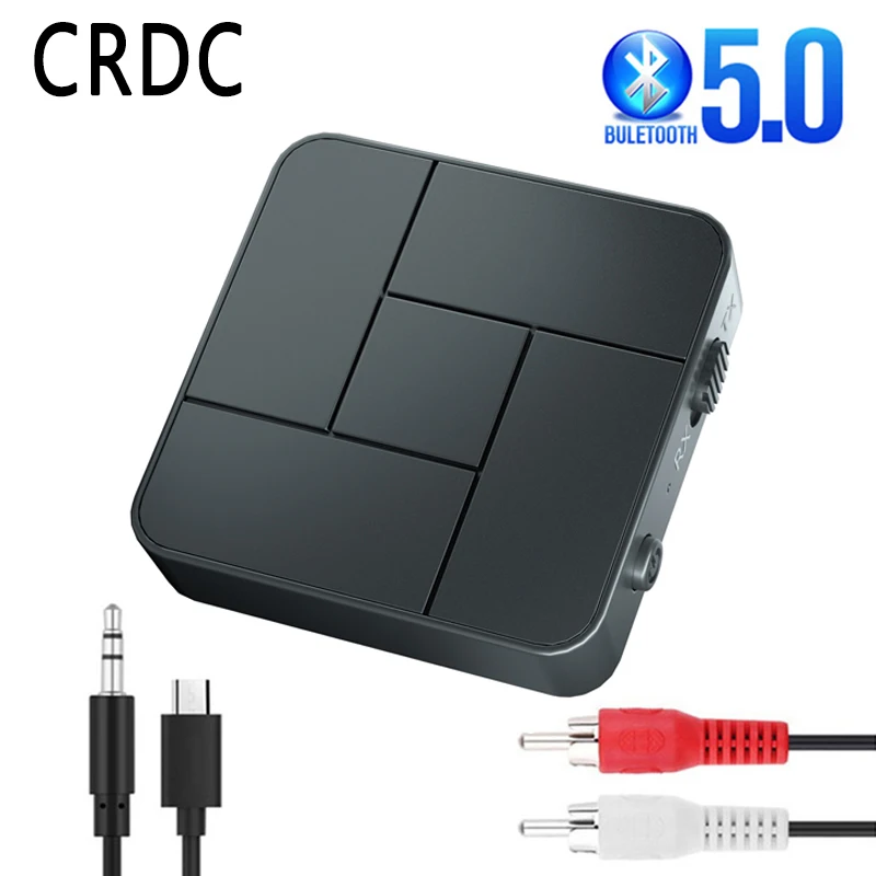 Bluetooth 5 0 приемник передатчик 3 мм AUX Jack RCA USB ключ беспроводные аудио адаптеры Handsfree