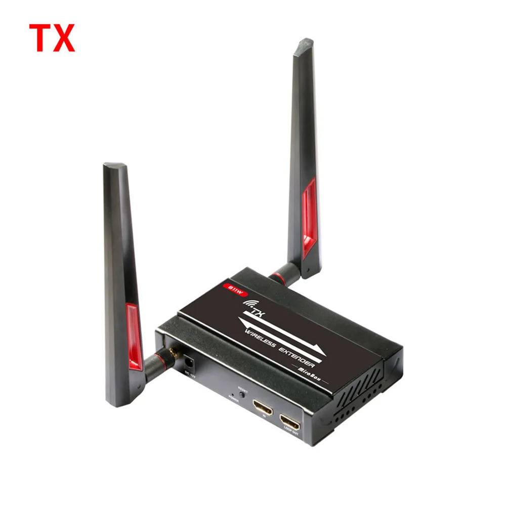 US $148.99 MiraBox 1080P Wireless HDMI Extender 200m Wireless HDMI Transmitter Receiver Support Loopout And IR Remote Control