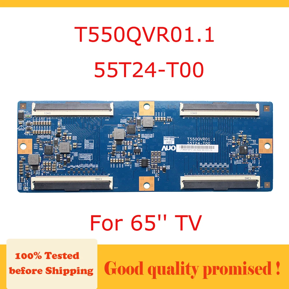 T con плата T550QVR01.1 55T24 T00 tv 65 дюймов логическая для ''оригинального teste de placa