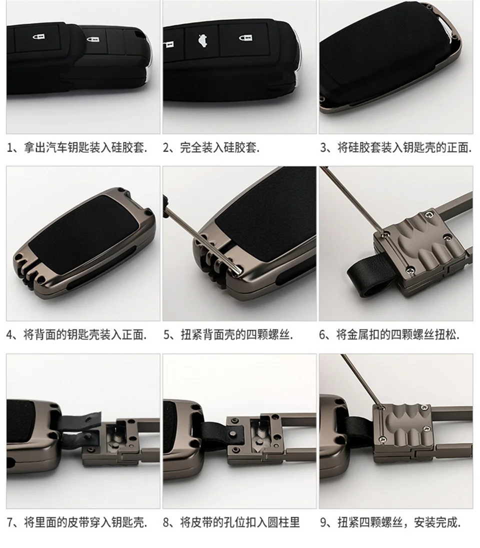 Durevole custodia rigida per portachiavi con telecomando per auto per Toyota Hilux Revo Innova Rav4 Fortuner accessori portachiavi 19 Durevole custodia rigida per portachiavi con telecomando per auto per Toyota Hilux Revo Innova Rav4 Fortuner accessori portachiavi - H7188340a2d8d4eca96b613d2e2d3f4b8h