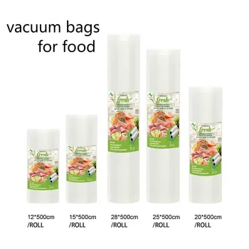 

vacuum bags for food Vacuum Sealer Food Fresh Long Keeping 15+20+25cm*500cm Rolls/Lot bags for vacuum packer