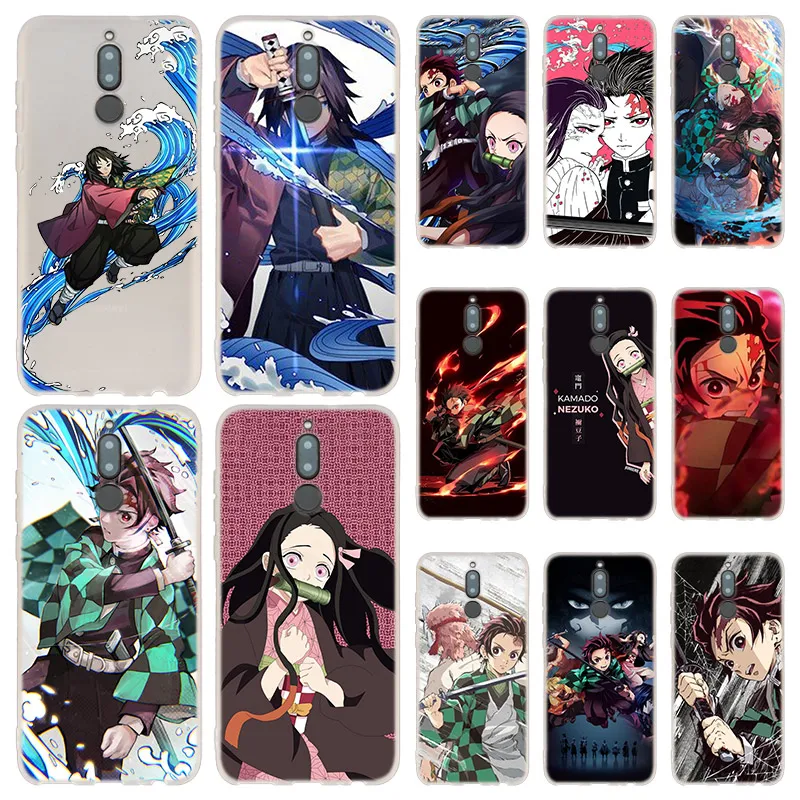 Чехлы для телефонов Huawei Mate 30 20 10 Lite Pro Y5 Y6 Y7 Y9 2019 2018 2017 Nova 3i 4 Hot Nezuko Kimetsu no Yaiba Demon Slayer |