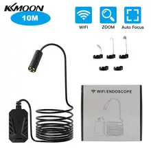 KKMOOON F230 ручные Эндоскопы с автоматической фокусировкой WiFi 500 Вт 14 мм Регулируемые светодиоды объектив промышленный бороскоп