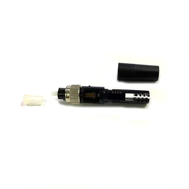 

Ftth optical fiber connector FC/UPC covered wire fiber optic connector, fast connector FC quick assembly connector 10PCS