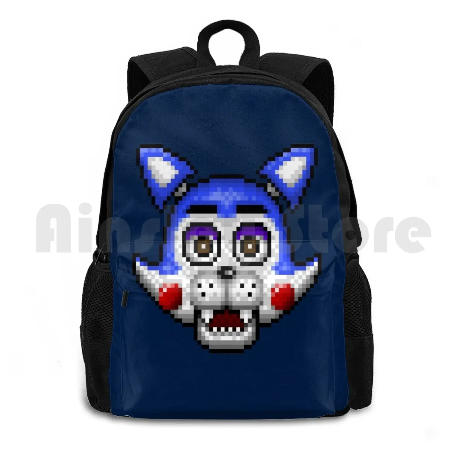 Five Nights At Candy's-pixel Art-candy The Cat Outdoor Hiking