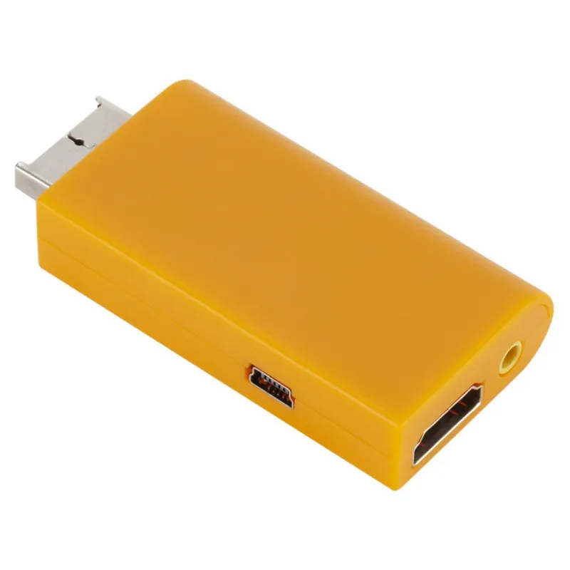  Uscita Audio HDMI SIM Card e Adattatori Per PS1 A HDMI Per PS2 A HDMI 1080P HD Portatile Giallo Aud