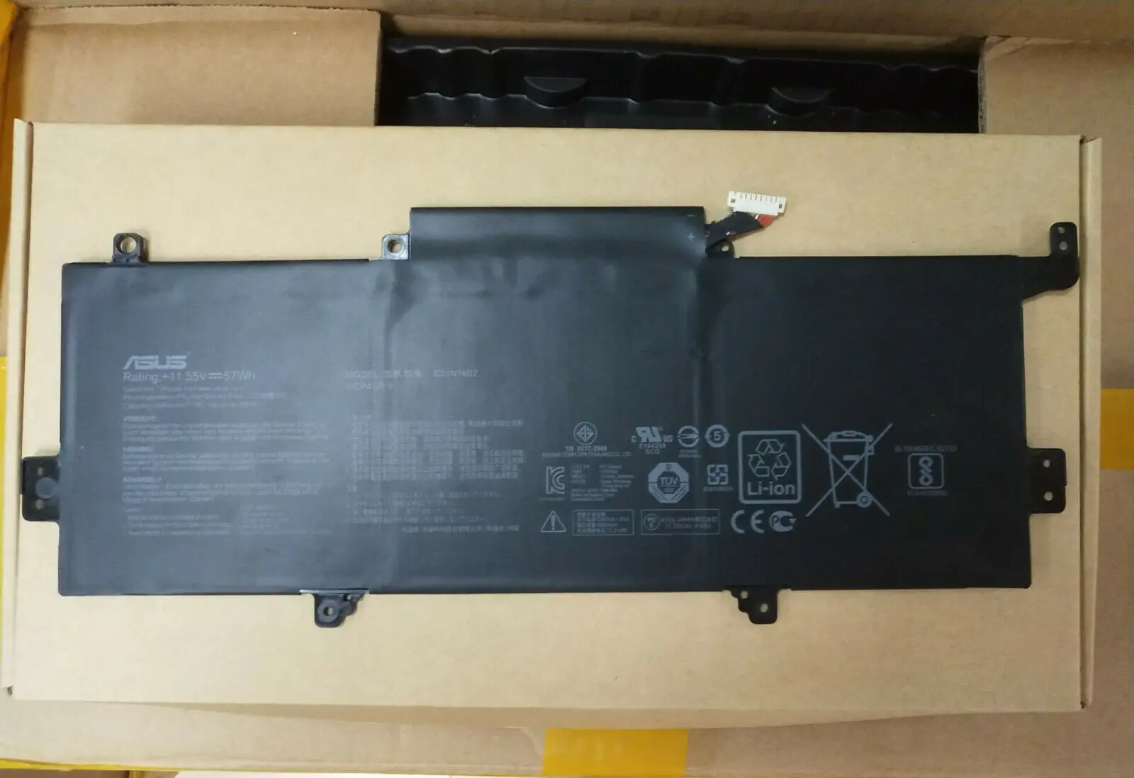 New genuine Battery for ASUS ZenBook UX330 UX330U UX330UA U3000 U3000U C31N1602 0B200-02090000 11.55V 57WH | Компьютеры и офис