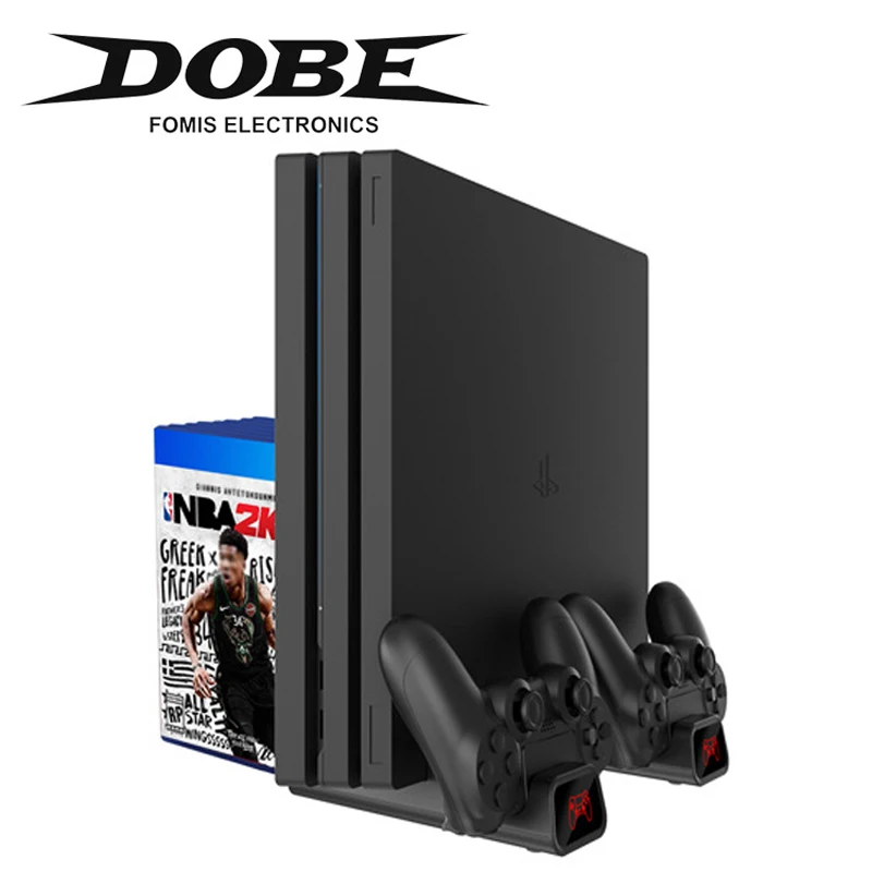 

DC 5V Cooling Fan For Sony PS4 Pro Slim Play Station Playstation PS 4 Cooler Game Console USB Kit Remote Control Command Support