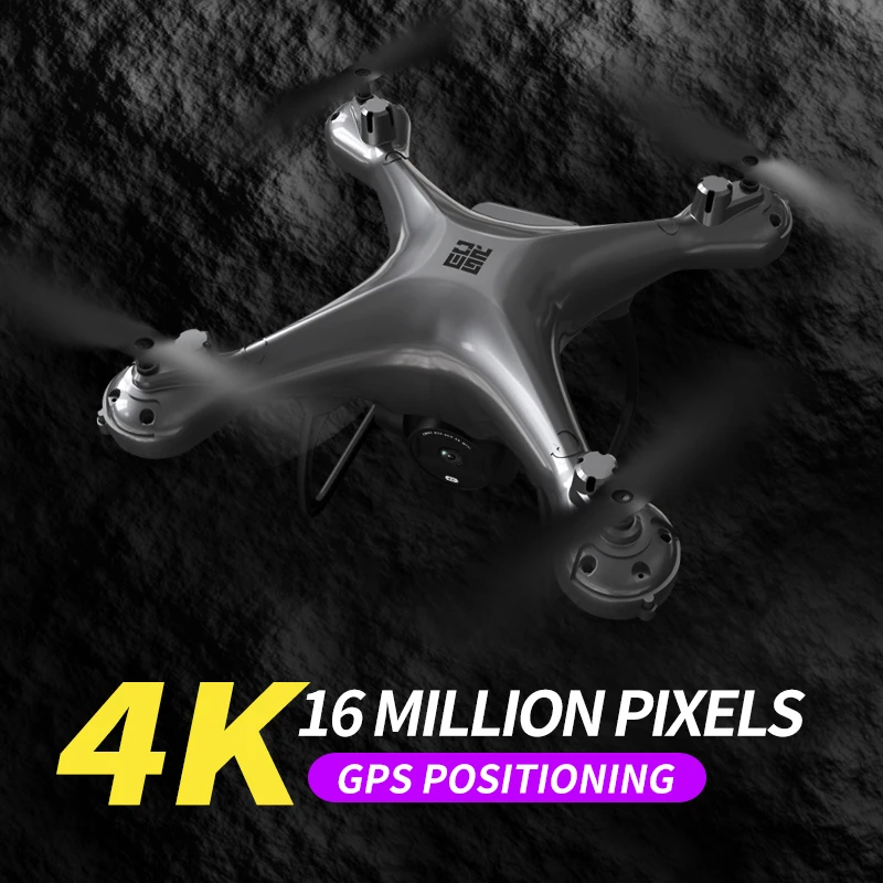 GPS Дрон S30 с Wi Fi FPV 1080P 4K HD камера оптический поток 1000 метров 4 осевой