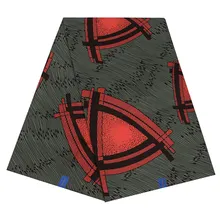Pure Cotton Pagnes African Real Dutch Wax 6yard New African Fashion Print Fabric For Party Dress