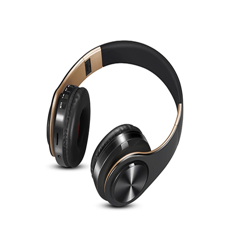 Бесплатная доставка новый золотой цвета Bluetooth наушники Беспроводной стерео