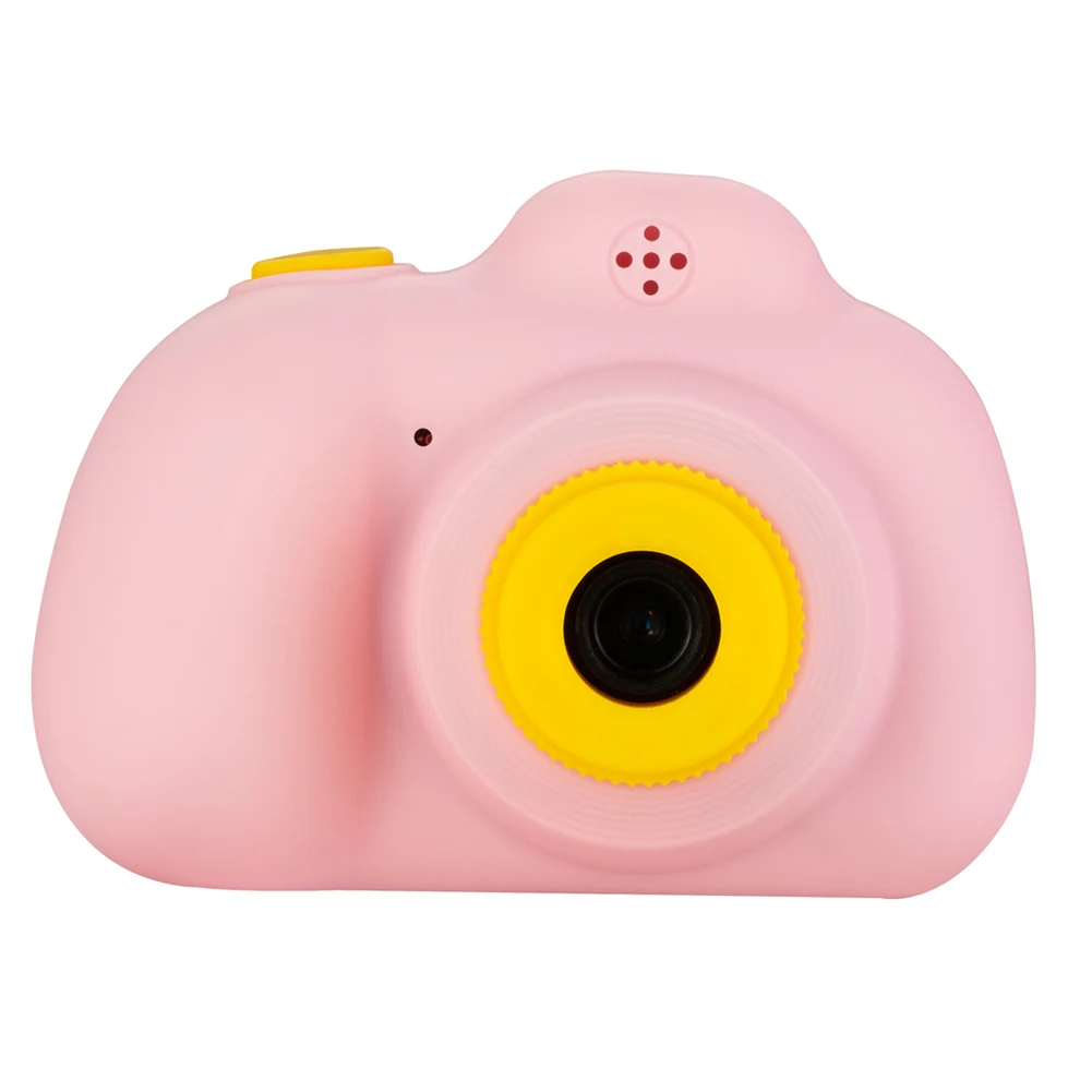 Розовый Kids Mini Digital Camera 8MP 1080P HD Video Camera Child Camcorder with 2 Inch Screen TU-shop - Цвет: Розовый