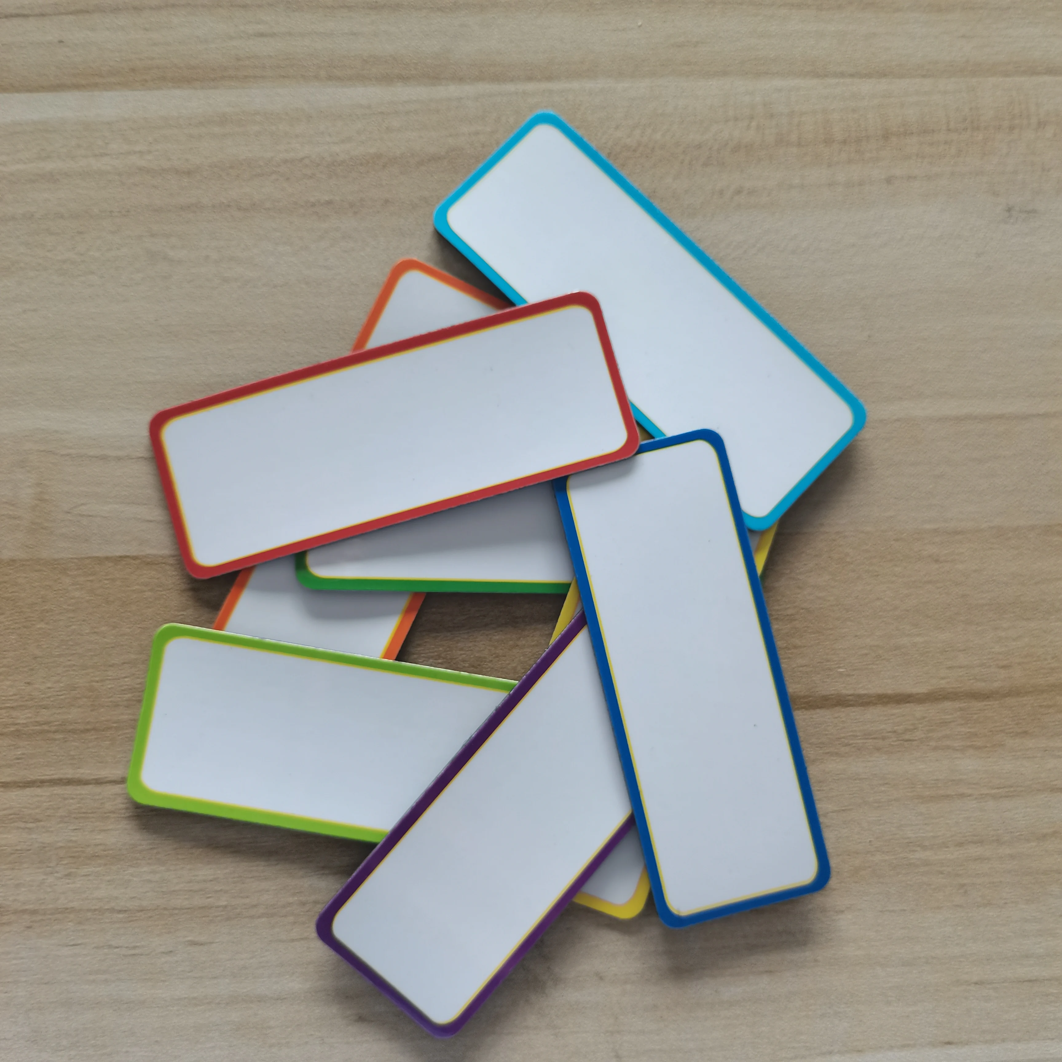 Magnetic Cards White Board, Dry Erase Magnetic Name Tags