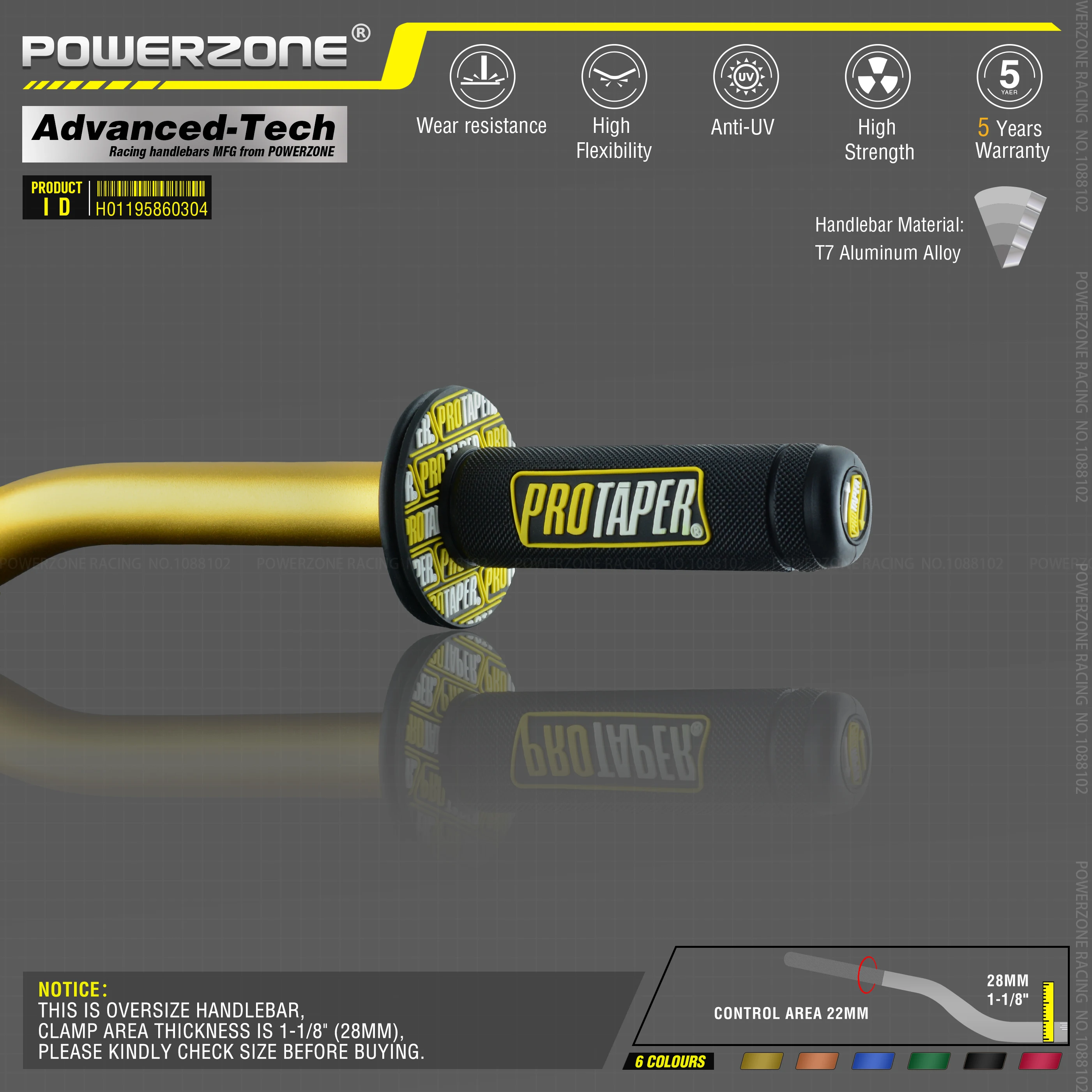 Руль для Pro Taper Pack Bar 1 1/8 &quot классическая дверная ручка ручки Pit Racing Dirt Bike Motorcycle
