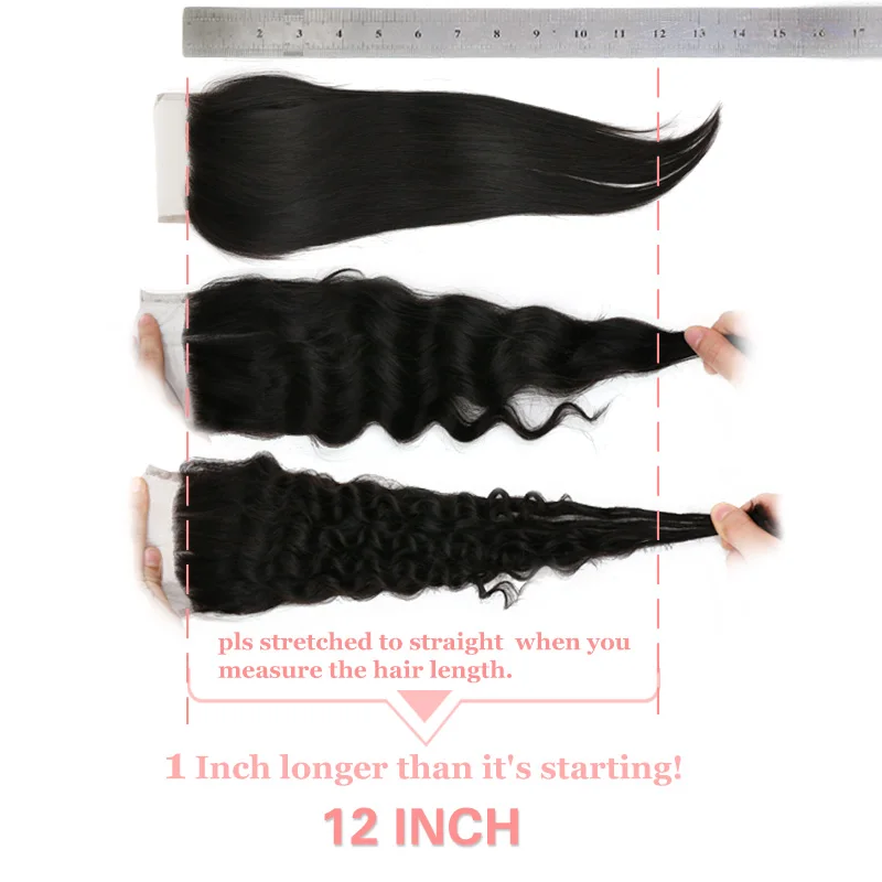 【Addbeauty】Loose волна 10 " 20" H бразильский Волосы remy застежка предварительно