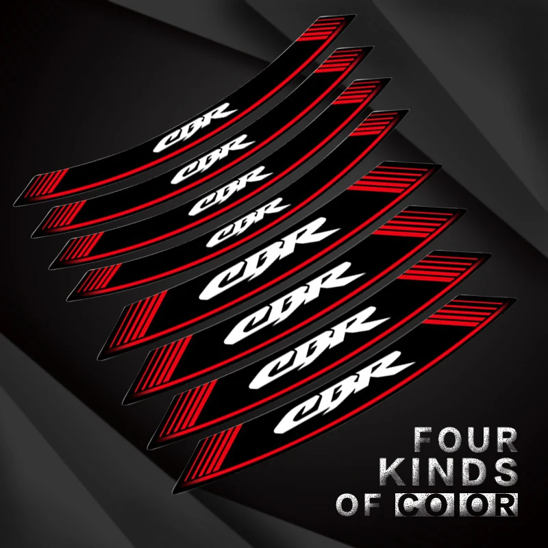 motorcycles wheel stickers personality stickers creative reflective