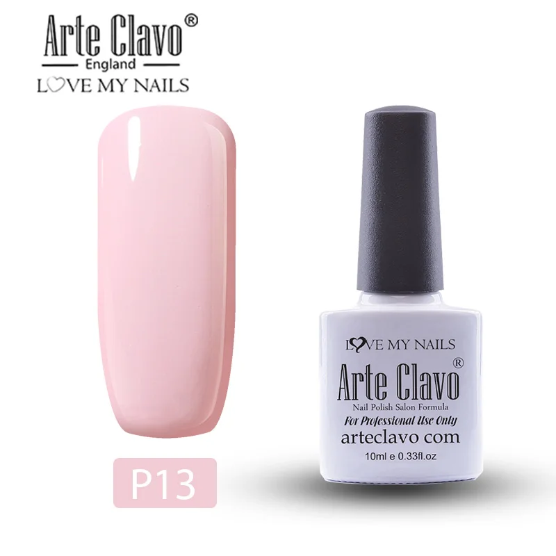 Arte Clavo розовый фиолетовый Цветной Гель-лак для ногтей 15 мл замачиваемый УФ светодиодный Гель-лак для ногтей лак стойкий Гель-лак для нейл-арта
