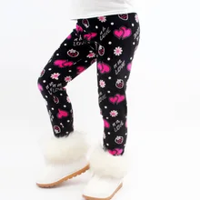 Зимняя детская одежда для девочек; бархатные и плотные леггинсы из очень мягкой ткани в Корейском стиле