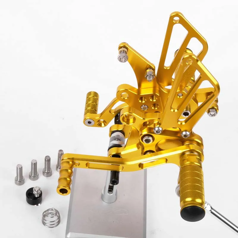 SMOK педаль мотоцикла для BENELLI BJ600GS 2010 2011 2012 2013 BN600 2013 Алюминиевый сплав Rearset подножки черный
