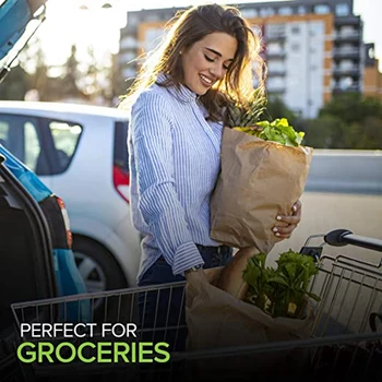 

100 Sets of Disposable Yellow Leather Square Bottom Paper Bag Bread Bag Takeaway Packaging Bag Kraft Paper Bag Brown