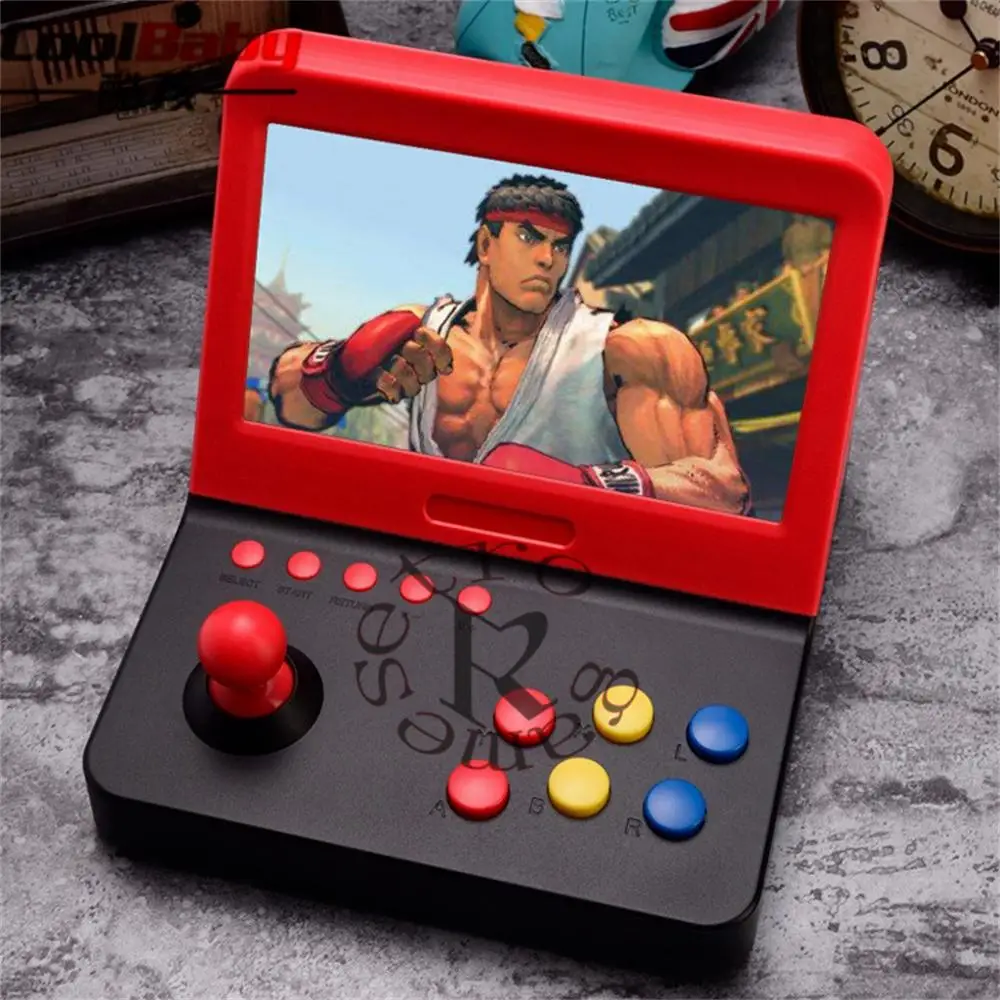 Игровая консоль для видео мини 7 дюймов аркадная игра Consola ретро машинки детей с
