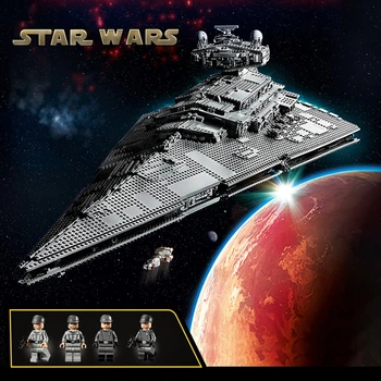 

81098 Imperial Star Destroyer UCS Fighters building blocks bricks Compatible 75252 boys girl Toys gift Christmas Gift