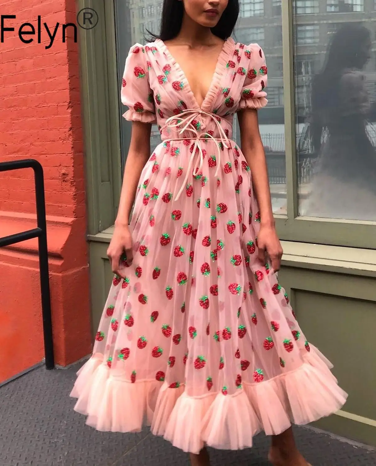 strawberry sundress