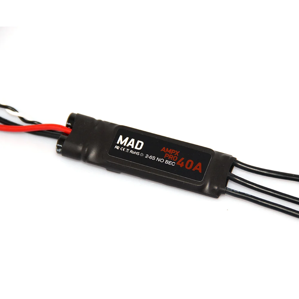 Квадрокоптер MAD AMPX ESC 40A Pro 2 6S w/o BEC Мультикоптер с функцией построения карты на
