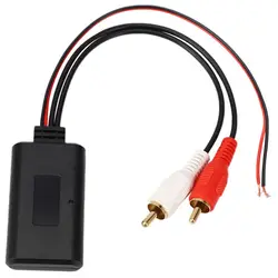 Module Bluetooth universel sans fil pour voiture, adaptateur de musique, câble Audio Rca Aux 