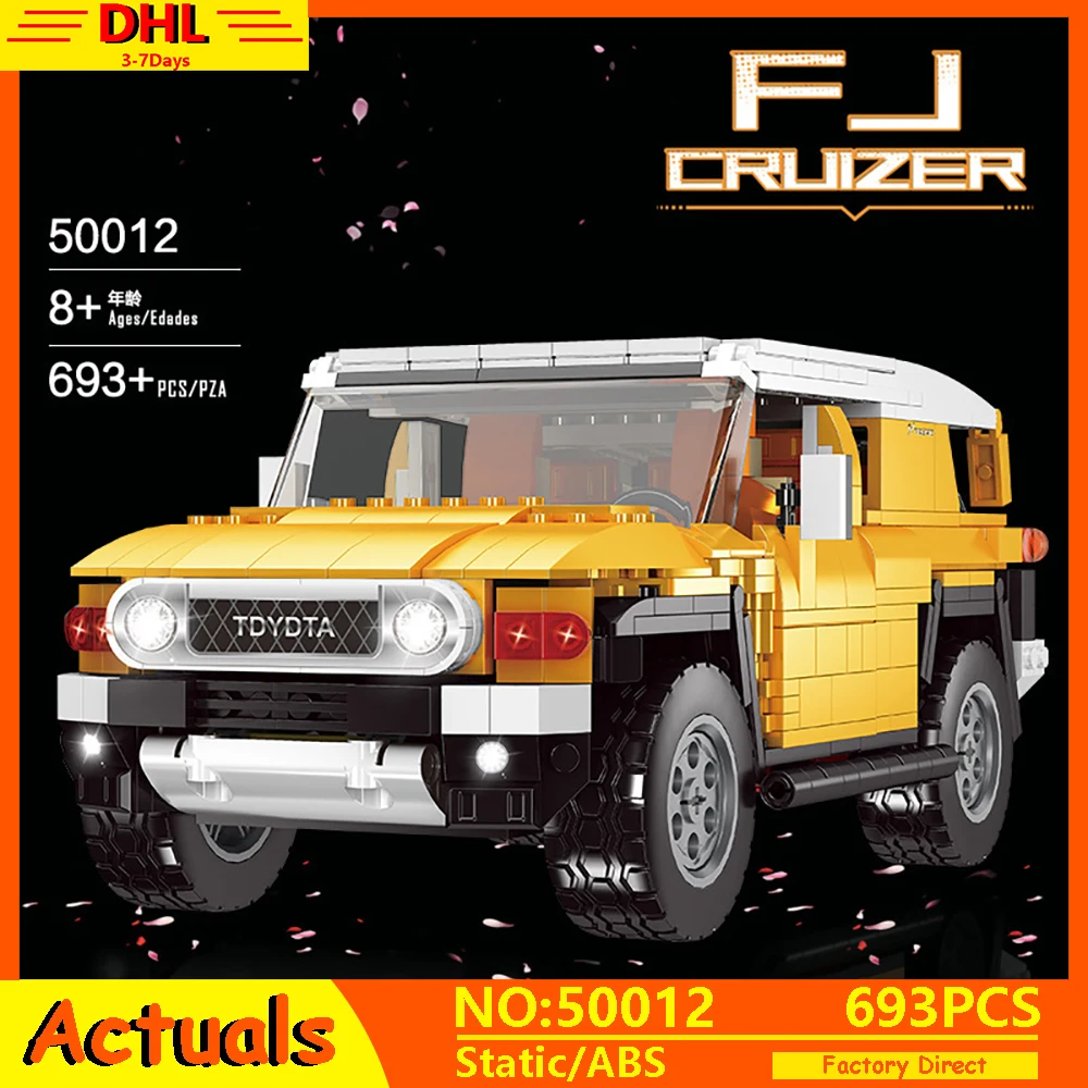 

IN STOCK MOC Technic Series Land Cruiser F1 Super Racing Car Jeep Model Building Blocks Bricks Toys Children Christmas Gifts