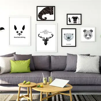 

Custom Poster Fashion Animals@r Canvas Wall Art Picture Set Posters Home Decor Prints Abstract Prints for Room20-0923-10