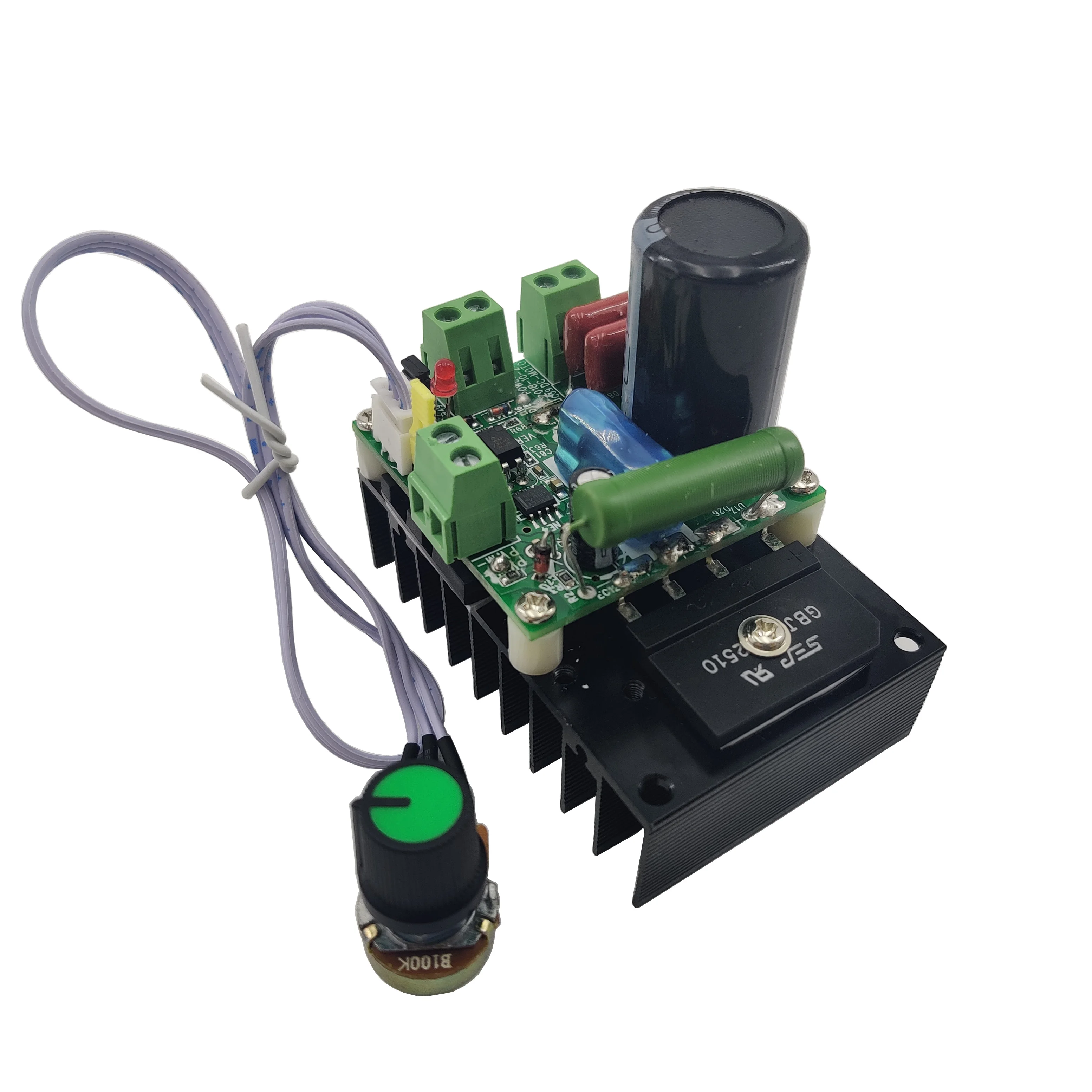 300W DC motor speed controller MACH3 spindle speed regulation 12V 24V 48V 110V PWM regulation