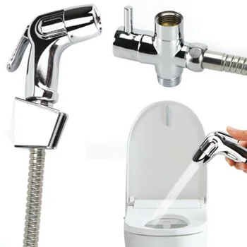

0.05MPa-1.0Mpa Bidet Attachment Cleaning Stainless Steel Sprayer Shattaf Toilet