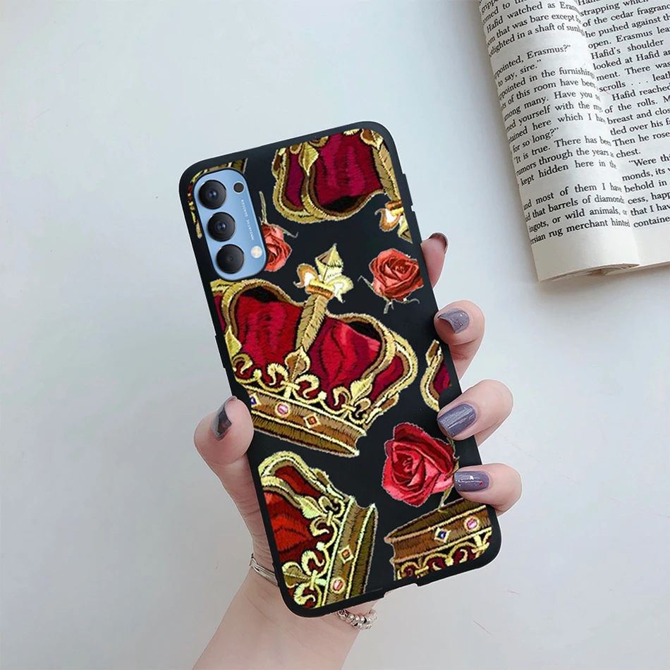 oppo cover For Oppo Reno4 Case Reno 4 Pro Soft Silicone Cute Heart Couple Phone Back Cover For Oppo Reno 4 Reno4 Pro 5G Cases Fundas Capa phone cover oppo