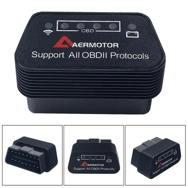 Бренд Aermotor Bluetooth 4,0 ELM327 1,5 Wifi/Bluetooth IOS Android Windows ELM 327 V1.5 для всех OBD2 OBDII протоколов автомобилей