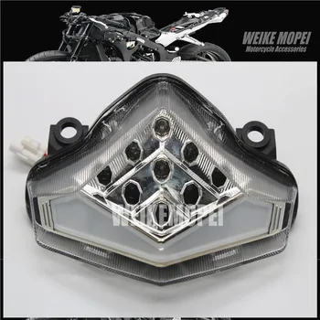 

Clear LED Tail Lamp Taillight Turn Signal Lights Rear light Fit For For For Kawasaki ER-6N ER6 ER6F 2012 2013 2014 2015