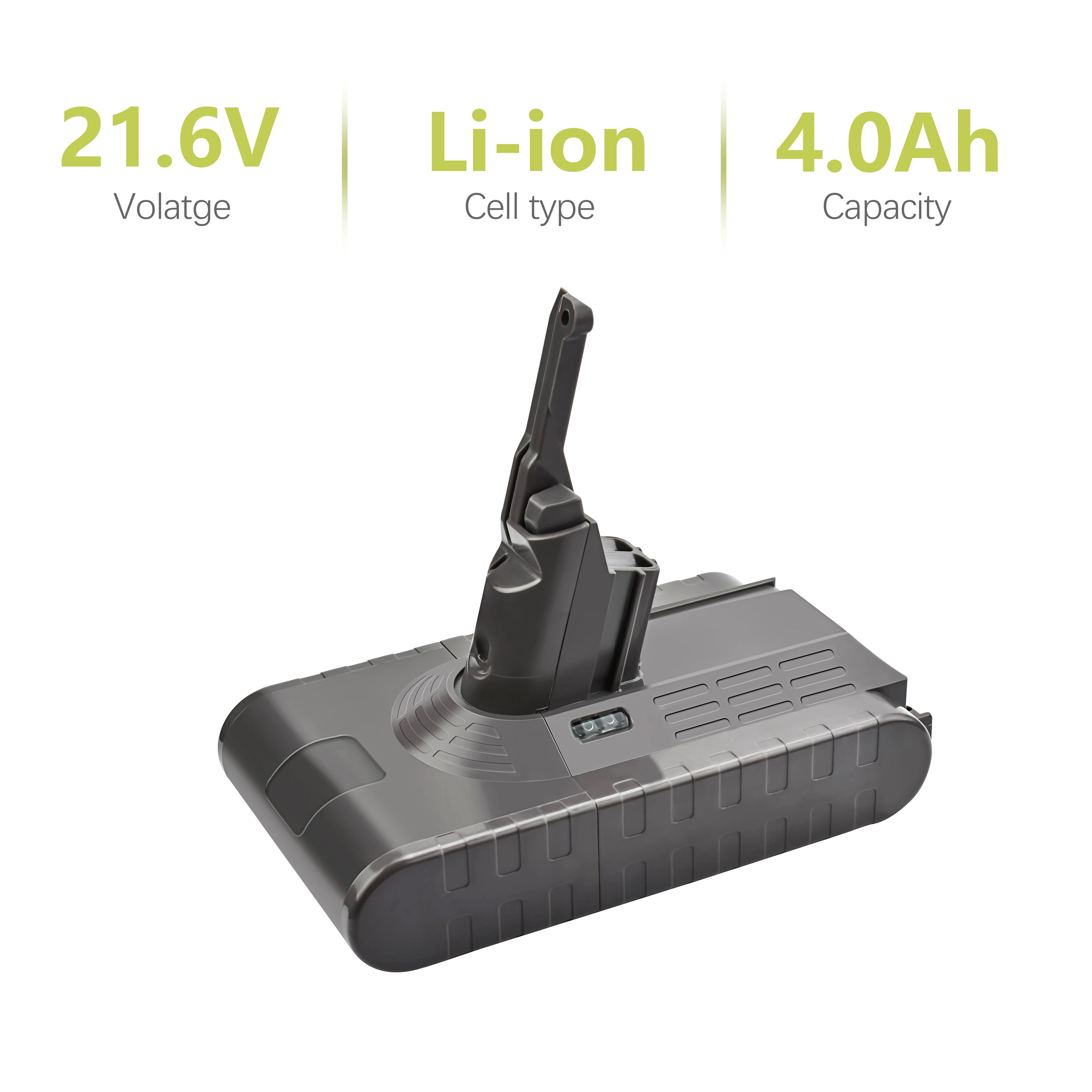 Ceny BATTOOL 4000mAh 21.6V 18650 akumulator litowo jonowy do akumulatora Dyson V8 odkurzacz ręczny akumulator elektronarzędzia bateria